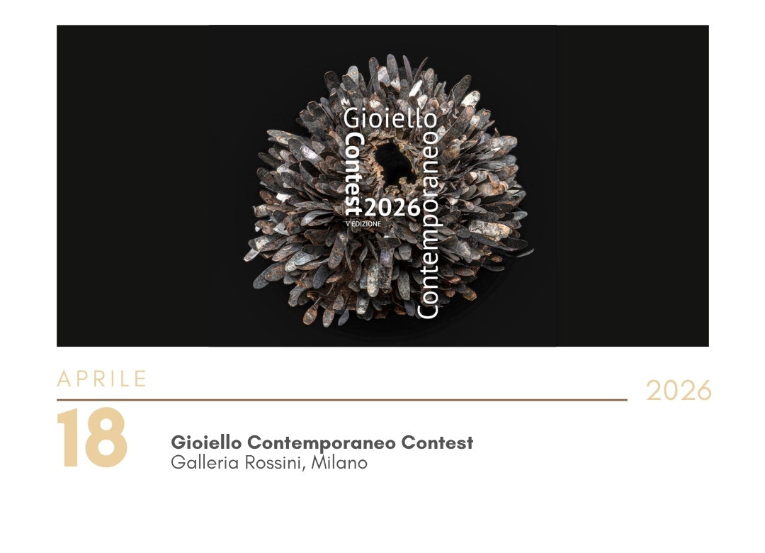 Contest del gioiello contemporaneo, alla Galleria Rossini di Milano