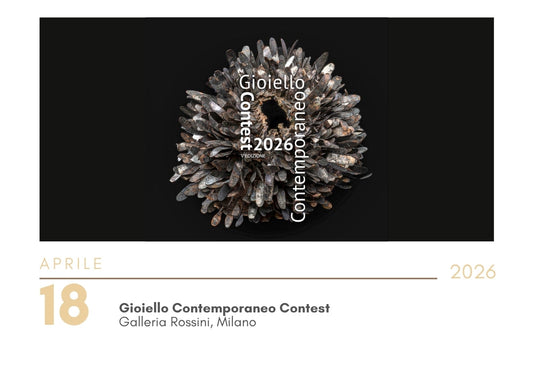 Contest del gioiello contemporaneo, alla Galleria Rossini di Milano